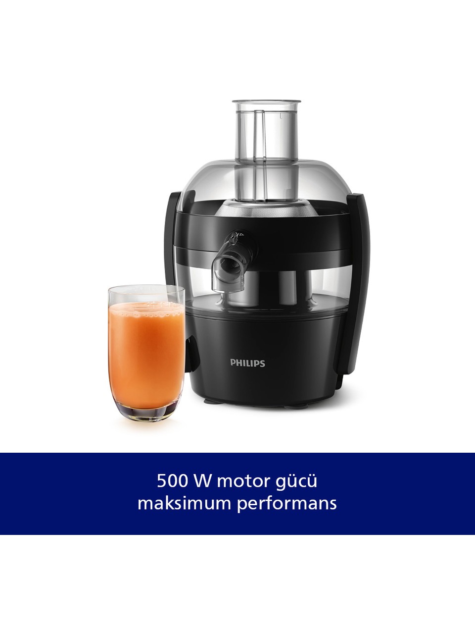 Philips HR1832/00 Avance Collection Siyah 500 W Katı Meyve Sıkacağı